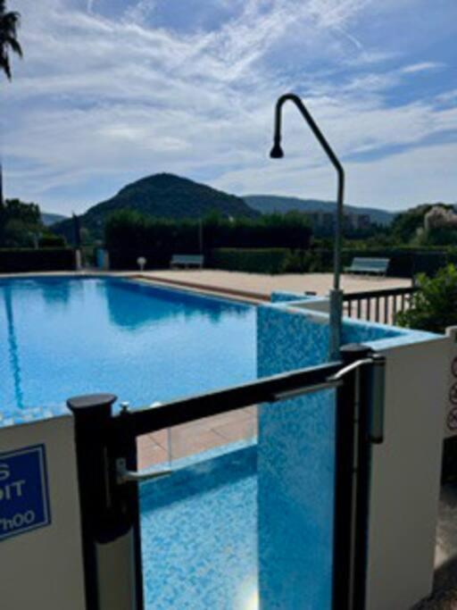 Studio 2Pers Piscine 10Min Plage Mandelieu Buitenkant foto